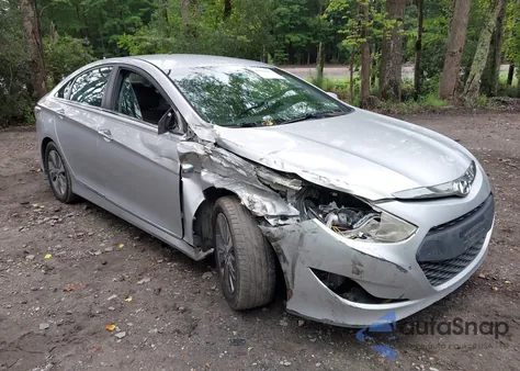 2013 Hyundai Sonata Hybrid Limited from USA, damaged, VIN KMHEC4A42DA085294